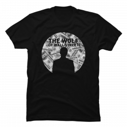 wolf of wall street t shirt